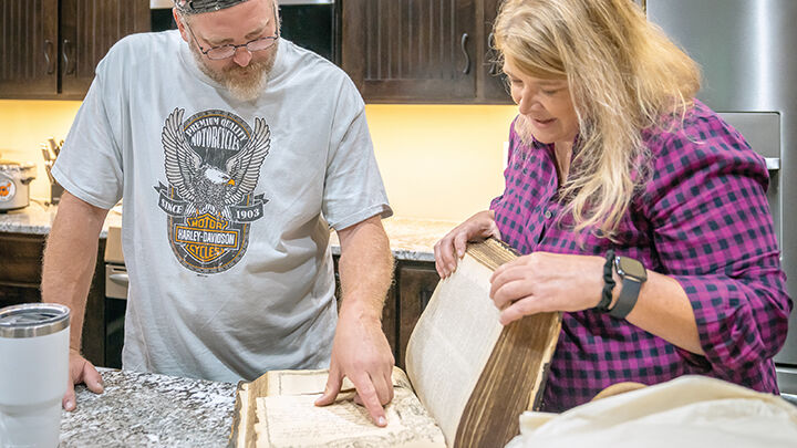 Family Bible returned to rightful owner